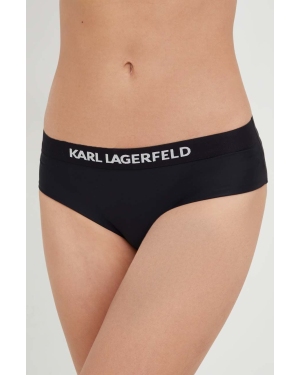 Karl Lagerfeld figi kąpielowe kolor czarny