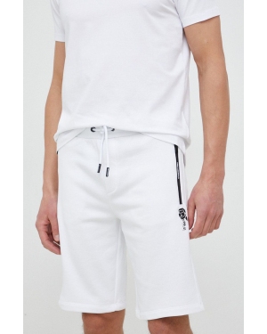Karl Lagerfeld szorty męskie kolor biały
