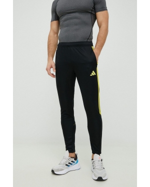 adidas Performance spodnie treningowe Tiro 23 męskie kolor czarny z aplikacją
