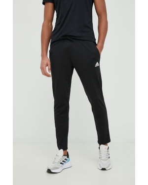 adidas spodnie treningowe Essentials męskie kolor czarny gładkie