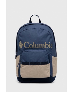 Columbia plecak kolor granatowy duży wzorzysty