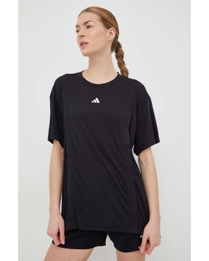 adidas Performance t-shirt treningowy ciążowy Training Essentials kolor czarny