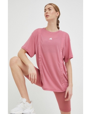 adidas Performance t-shirt treningowy ciążowy Training Essentials kolor różowy