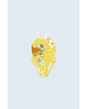 Mayoral jednoczęściowy stój kąpielowy niemowlęcy kolor żółty