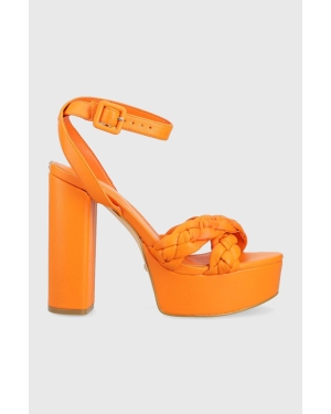 Guess sandały GABIRA kolor pomarańczowy FL6GBR ELE03
