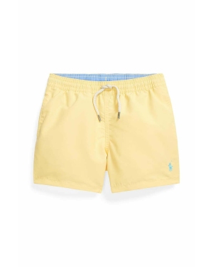 Polo Ralph Lauren szorty kąpielowe dziecięce kolor żółty