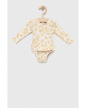 Liewood jednoczęściowy stój kąpielowy niemowlęcy kolor beżowy