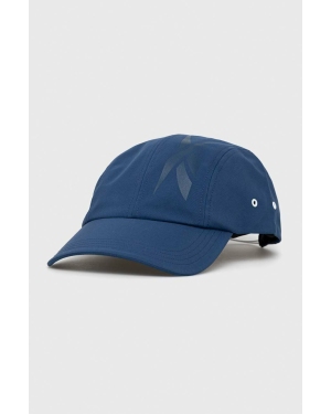 Reebok czapka z daszkiem Tech Style kolor niebieski z nadrukiem