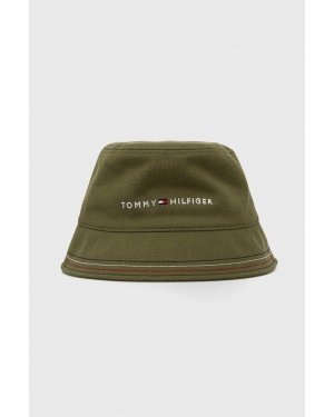 Tommy Hilfiger kapelusz kolor zielony