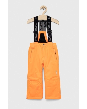 CMP spodnie do sportów zimowych dziecięce kolor pomarańczowy