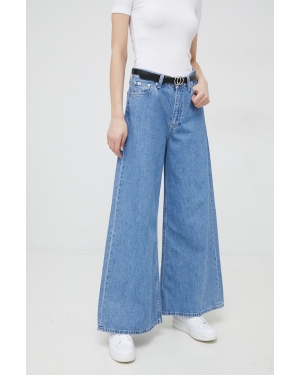 Calvin Klein Jeans jeansy Low Rise Loose damskie high waist