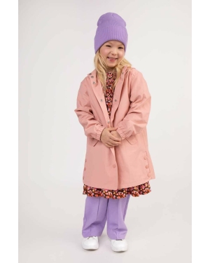 Coccodrillo kurtka dziecięca kolor różowy