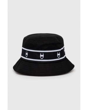 Champion kapelusz bawełniany kolor czarny bawełniany