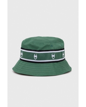 Champion kapelusz bawełniany kolor zielony bawełniany