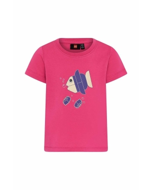 Lego t-shirt dziecięcy kolor różowy
