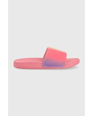Polo Ralph Lauren klapki dziecięce kolor fioletowy