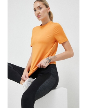 Reebok t-shirt treningowy Workout Ready kolor pomarańczowy