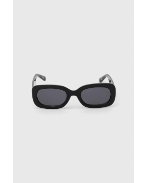 Vans okulary przeciwsłoneczne męskie kolor czarny VN0A7PR3BLK1-BLACK