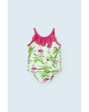 Mayoral dwuczęściowy strój kąpielowy niemowlęcy kolor zielony