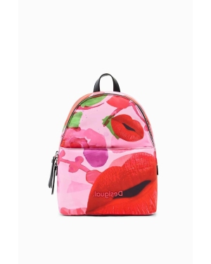 Desigual plecak x M.Christian Lacroix damski kolor różowy duży wzorzysty