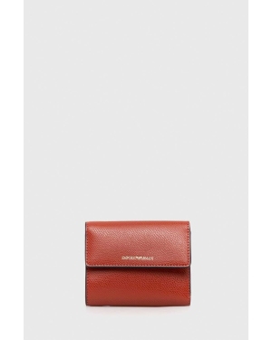 Emporio Armani portfel damski kolor czerwony