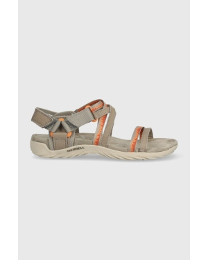 Merrell sandały damskie kolor beżowy