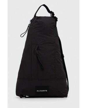 AllSaints plecak HIRO SLING BAG kolor czarny MB516Y