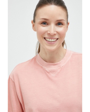 Reebok Classic t-shirt bawełniany kolor różowy