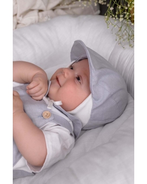 Jamiks czapka niemowlęca RAGNAR kolor szary