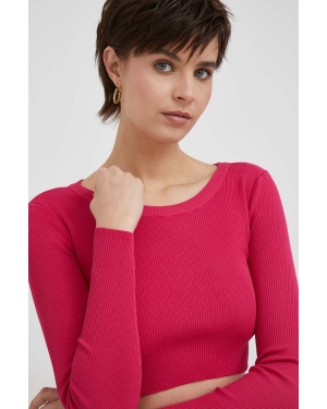 XT Studio sweter damski kolor różowy lekki
