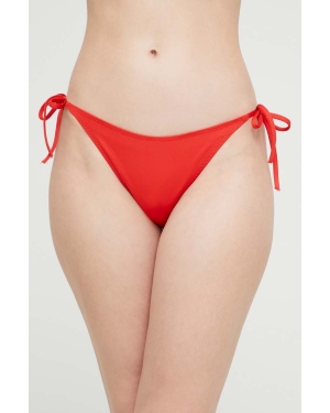 Calvin Klein figi kąpielowe kolor czerwony