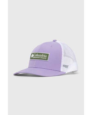 Columbia czapka z daszkiem kolor fioletowy z aplikacją 2032011-271