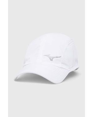 Mizuno czapka z daszkiem kolor biały z nadrukiem