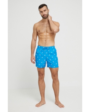 Tommy Hilfiger szorty kąpielowe kolor niebieski