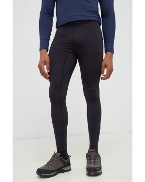 Rossignol legginsy do biegania kolor czarny gładkie