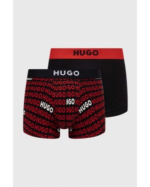 HUGO bokserki 2-pack męskie kolor czerwony