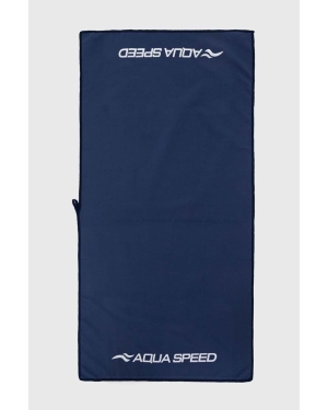 Aqua Speed ręcznik Dry Flat kolor granatowy