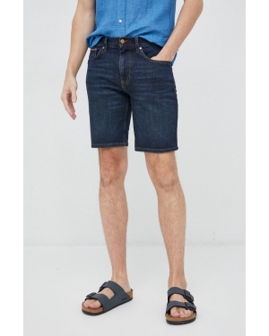 Tommy Hilfiger szorty jeansowe męskie kolor granatowy