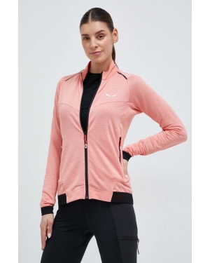 Salewa bluza sportowa Pedroc PL 2 kolor różowy gładka