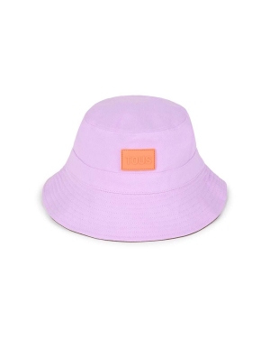 Tous kapelusz dwustronny kolor fioletowy