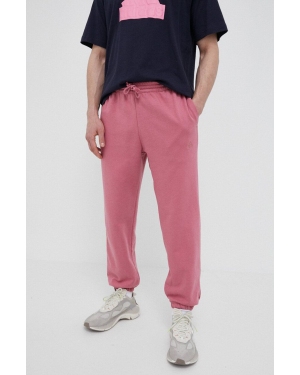 adidas spodnie dresowe kolor różowy gładkie