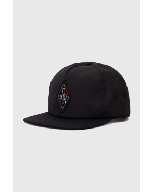 Billabong czapka z daszkiem kolor czarny z aplikacją
