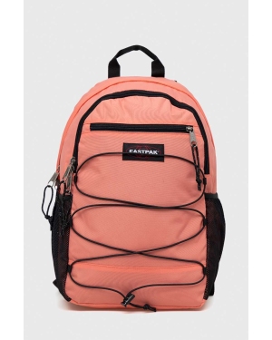 Eastpak plecak damski kolor pomarańczowy duży gładki