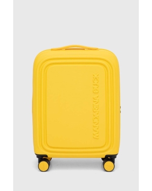 Mandarina Duck walizka LOGODUCK + kolor żółty P10SZV24