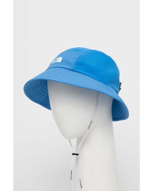 The North Face kapelusz kolor niebieski