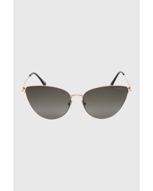 Tom Ford okulary przeciwsłoneczne damskie kolor czarny