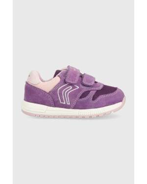 Geox sneakersy dziecięce kolor fioletowy