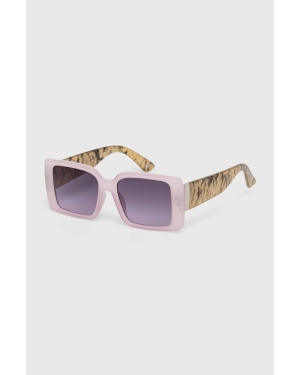 Jeepers Peepers okulary przeciwsłoneczne kolor fioletowy