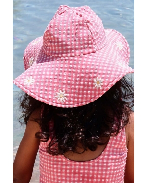Konges Sløjd kapelusz dziecięcy kolor różowy