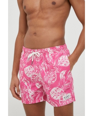 Gant szorty kąpielowe kolor różowy
